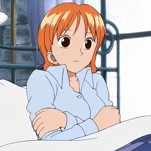 🍊 Стикер «nami one piece» для Telegram