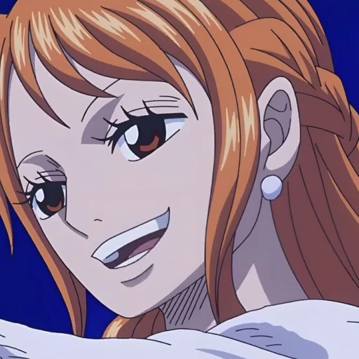 🍊 Стикер «nami one piece» для Telegram
