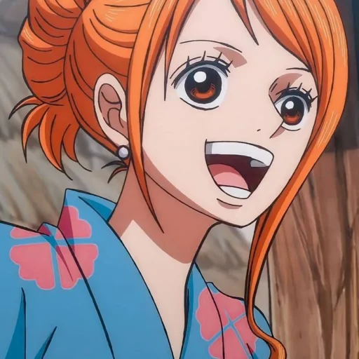🍊 Стикер «nami one piece» для Telegram