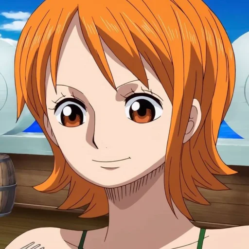 🍊 Стикер «nami one piece» для Telegram