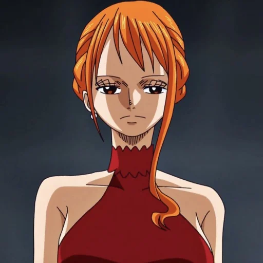 🍊 Стикер «nami one piece» для Telegram