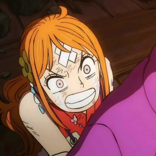 🍊 Стикер «nami one piece» для Telegram