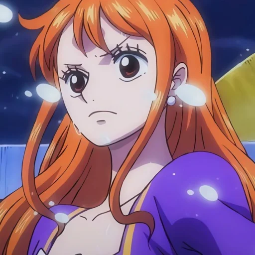 🍊 Стикер «nami one piece» для Telegram