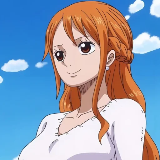 🍊 Стикер «nami one piece» для Telegram