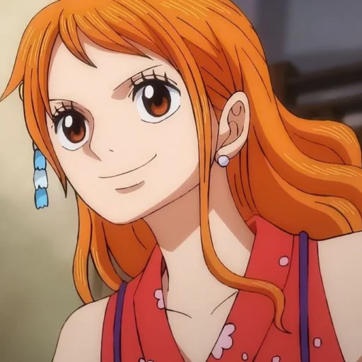 🍊 Стикер «nami one piece» для Telegram