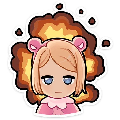 Стикер 16 Нана