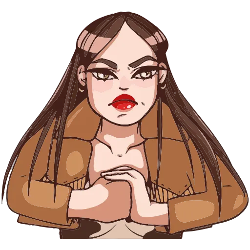 😡 Эмодзи «Нэнси» для Telegram