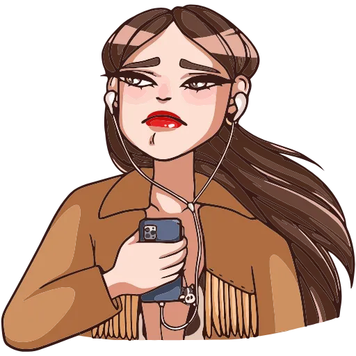 🎶 Эмодзи «Нэнси» для Telegram