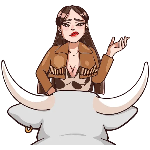🐂 Эмодзи «Нэнси» для Telegram