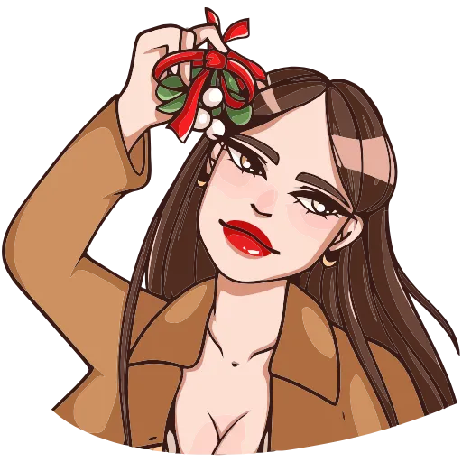 ☺️ Эмодзи «Нэнси» для Telegram