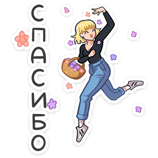 Стикер 48 Наоко
