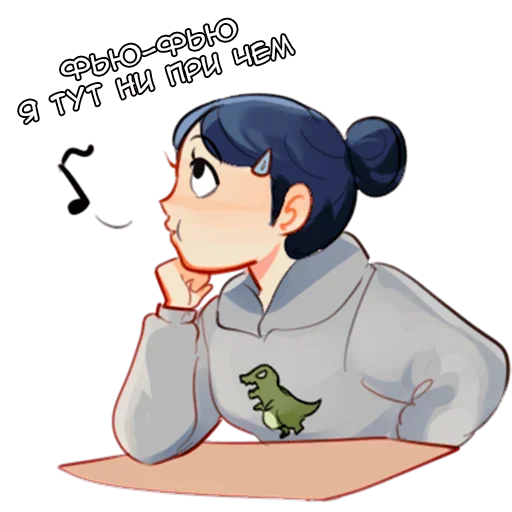 😗 Стикер «Наоми» для Telegram