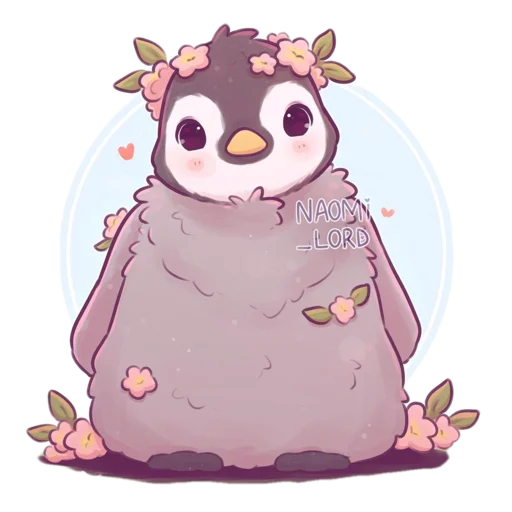 🐧 Стикер «Nami_lord animals» для Telegram