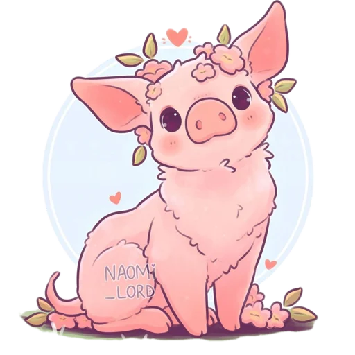 🐷 Стикер «Nami_lord animals» для Telegram