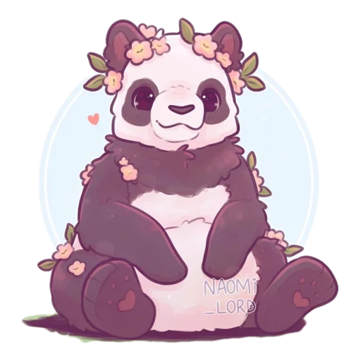🐼 Стикер «Nami_lord animals» для Telegram