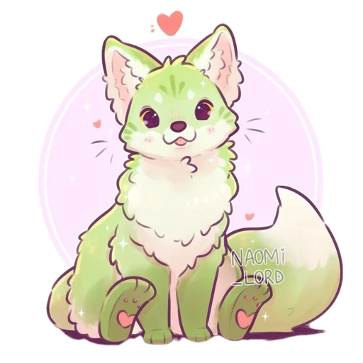 💚 Стикер «Nami_lord animals» для Telegram
