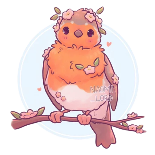 🐥 Стикер «Nami_lord animals» для Telegram