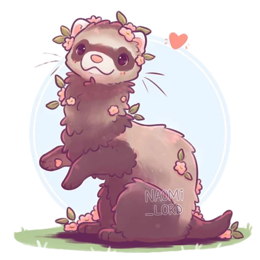 🦦 Стикер «Nami_lord animals» для Telegram