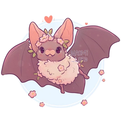 🦇 Стикер «Nami_lord animals» для Telegram