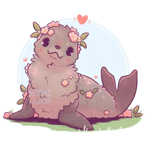 🦭 Стикер «Nami_lord animals» для Telegram