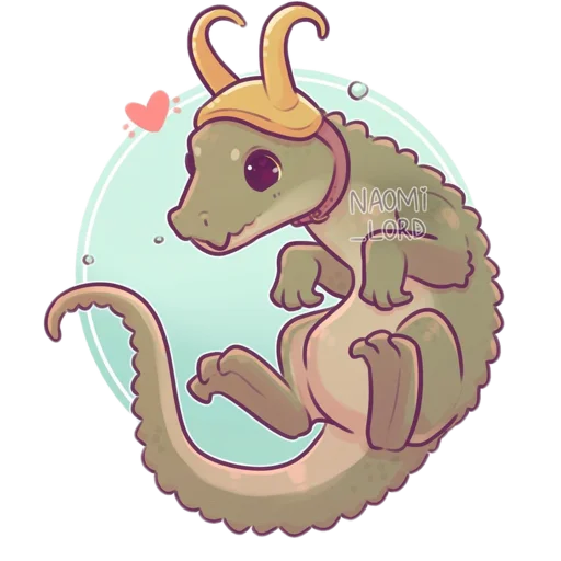 🐊 Стикер «Nami_lord animals» для Telegram