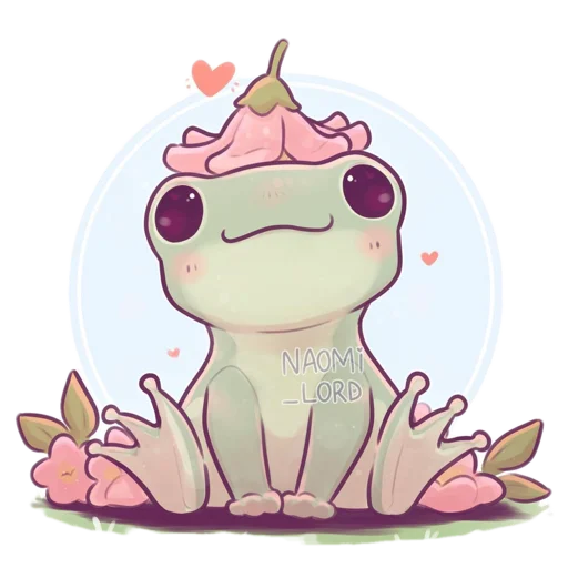 🐸 Стикер «Nami_lord animals» для Telegram