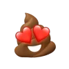 😍 Эмодзи «Poops» для Telegram