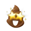🤩 Эмодзи «Poops» для Telegram