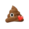 😘 Эмодзи «Poops» для Telegram