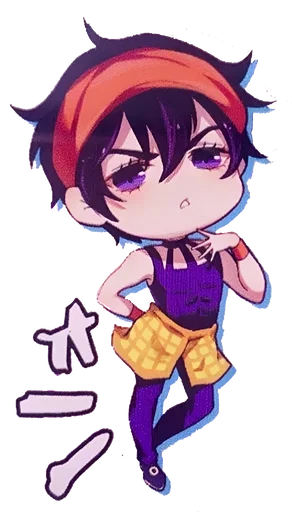 🧡 Стикер «Narancia Ghirga» для Telegram