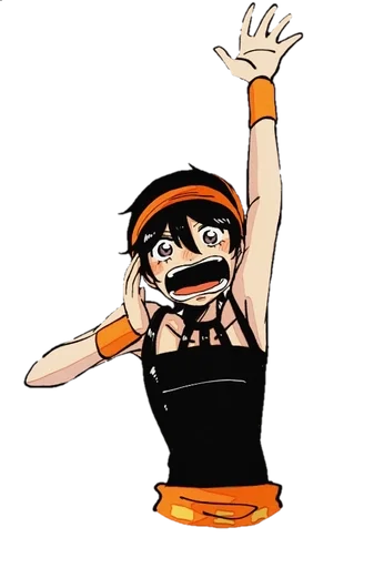 🧡 Стикер «Narancia Ghirga» для Telegram