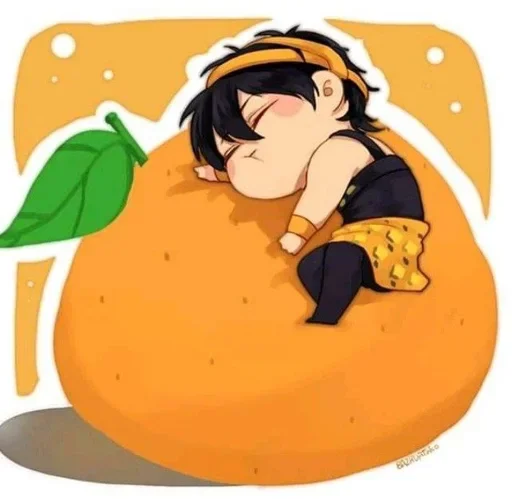 🧡 Стикер «Narancia Ghirga» для Telegram