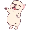 🐶 Эмодзи «нарисованные собачки» для Telegram