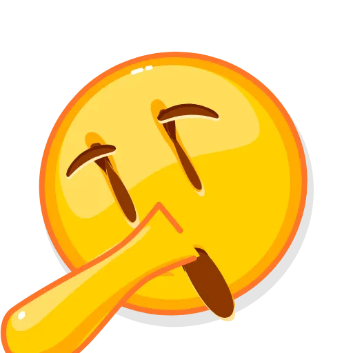 🤥 Стикер «Смайлики» для Telegram