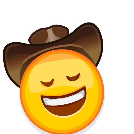 🤠 Стикер «Смайлики» для Telegram