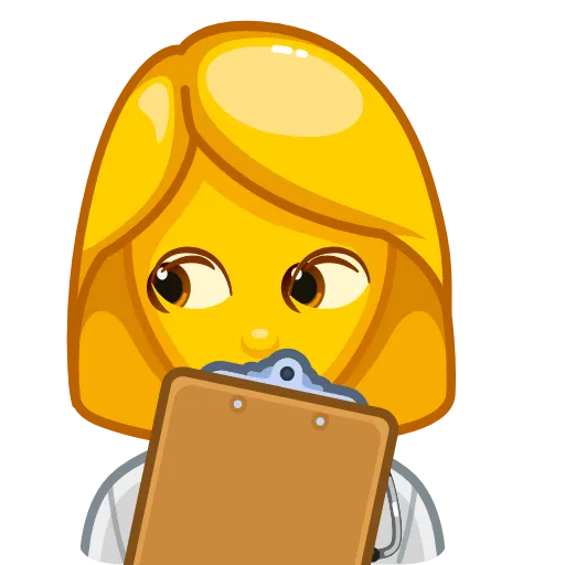👩‍⚕ Стикер «Смайлики» для Telegram