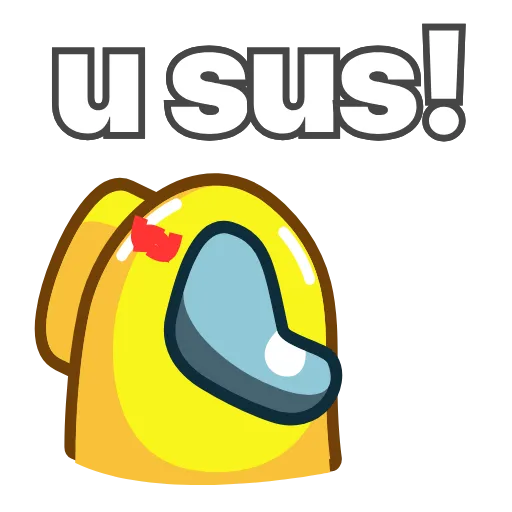 👉 Стикер «?Наркомания Among Us?» для Telegram