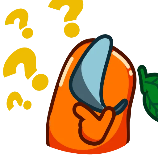 🤔 Стикер «?Наркомания Among Us?» для Telegram