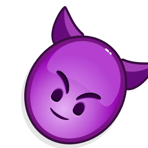 😈 Стикер «Наркомания» для Telegram