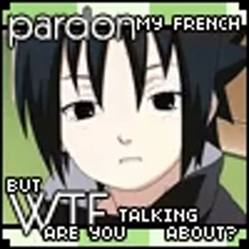 ⁉️ Стикер «NaRuTo 2009» для Telegram