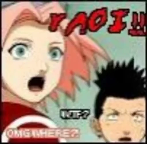 🤭 Стикер «NaRuTo 2009» для Telegram