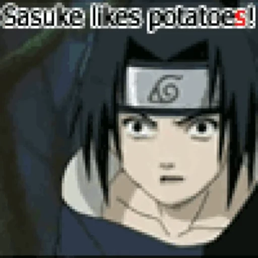 🥔 Стикер «NaRuTo 2009» для Telegram