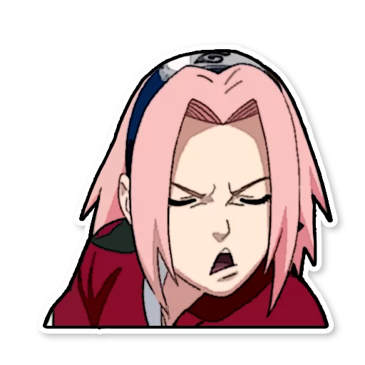 😩 Стикер «naruto life» для Telegram