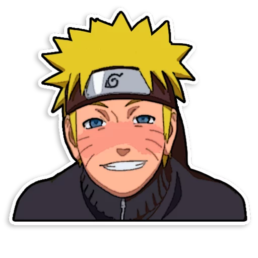 ☺️ Стикер «naruto life» для Telegram