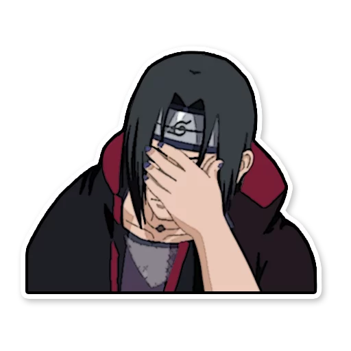 😑 Стикер «naruto life» для Telegram