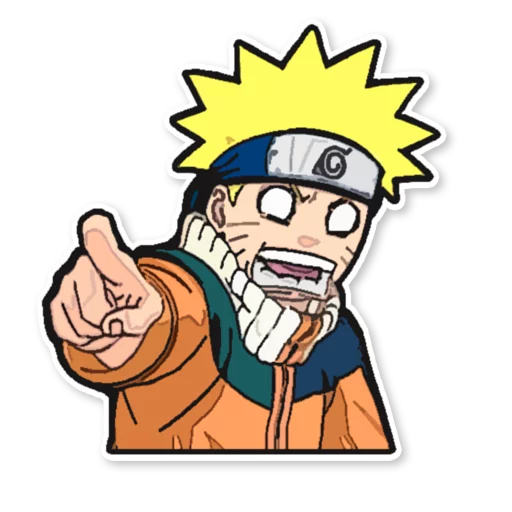 😫 Стикер «naruto life» для Telegram
