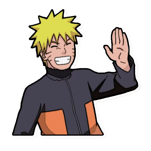 👋 Стикер «naruto life» для Telegram