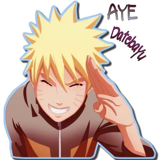 ✋ Стикер «NARUTO [รקร]» для Telegram