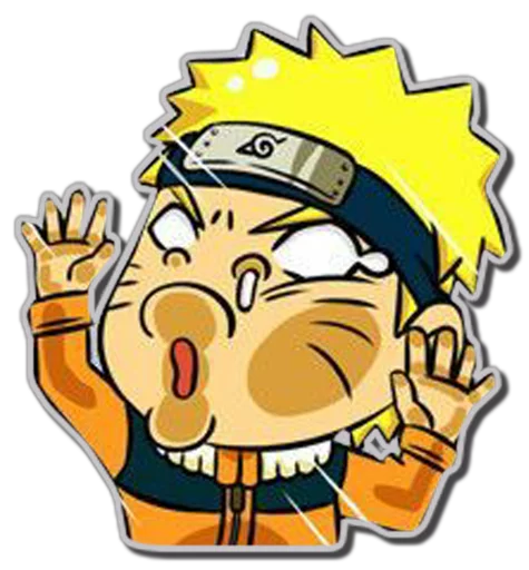 😵 Стикер «NARUTO [รקร]» для Telegram