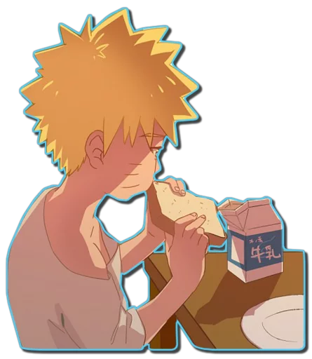 🍞 Стикер «NARUTO [รקร]» для Telegram